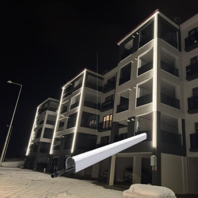 модели фасадных светодиодных ламп